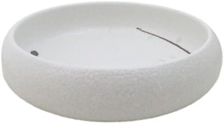 Ebros Gift Modern Yukino Hana Snow Flowers Ceramic Dinnerware Serveware Kitchenware Set Oriental Asian Restaurant Supply (Pack Of 6 Small Salad Banchan Plates Shallow Bowls 5"D) - Image 6