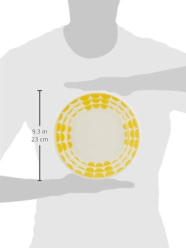 Finlayson FIN50-184 House Ka, Pasta Dish, Stew Plate, Curry Plate, 4 Patterns, Dinnerware Set, Diameter 8.7 inches (22 cm), Depth 1.6 inches (4 cm), Tableware, Scandinavian Goods, Floral Pattern, - Image 5