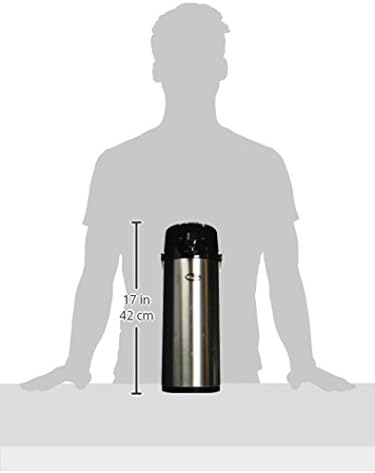 Winco 3 L Stainless Steel Airpot - Image 2