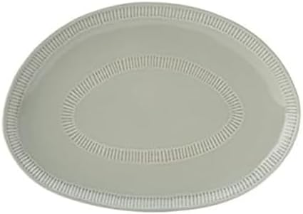 Mikasa Oval Platter, Grey by Mikasa