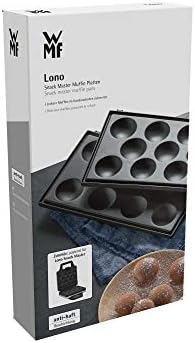 WMF Lono Snack Master Accessories, Muffin Plate Set, Cupcake Maker, 2 Removable Plate Sets, Non-Stick Coating - Image 3