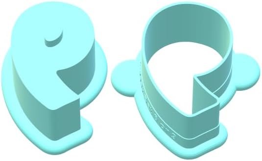 Number Cake Pop Mold with Embosser | Deluxe Cutter and Popper (Number 6 or 9 Cake Pop Mold) - Image 3
