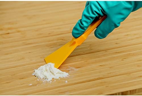 SPARTA Polypropylene Scraper Tool Food Safe Scraper for Removing Caked-On Residue in Commercial Kitchens, Plastic, 7.82 x 3 Inches, Yellow, (Pack of 12) - Image 3