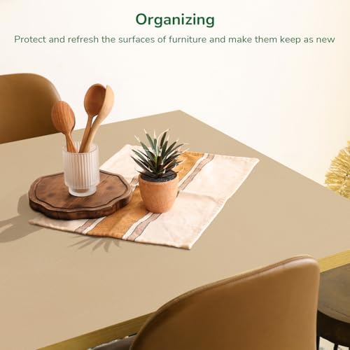 Strong Grip Drawer and Shelf Liner for Kitchen 23.6In x 20FT Beige - Image 7