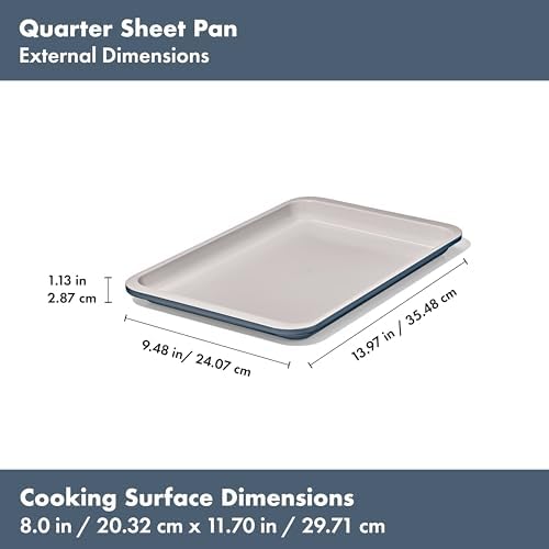 OXO Good Grips Non-Stick Pro Ceramic Coated Metal Bakeware 3-Piece Sheet - Image 7