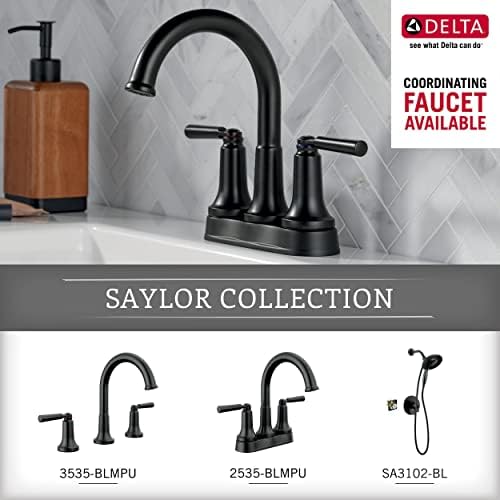 Delta 73518-BL Saylor Hardware bar, Matte Black - Image 6