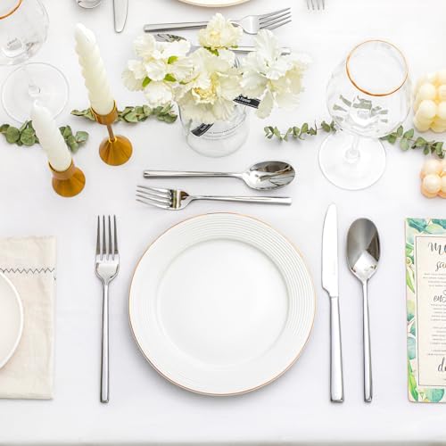 Silverware Set for 8, 40-Piece 18/0 Stainless Steel Flatware Cutlery Set - Image 6