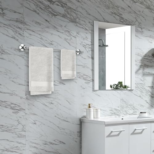 Newfun 8-Pieces 24 Inch Polished Chrome Bathroom Hardware Set - Image 7