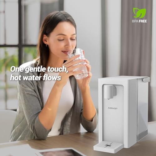 AIRHOP 3L Instant Hot Water Dispenser Countertop 5 Temp 3 Volume Options - Image 6