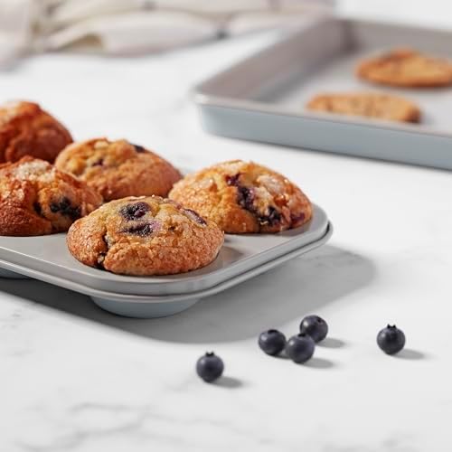 Cuisinart Chef's Classic Ceramic 6-Piece Culinary Collection Ceramic Nonstick Bakeware Set - Gorgeous Gray - Image 6