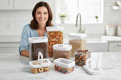 ECOBERI Airtight Food Storage Containers for Pantry, 7 Piece - Image 6