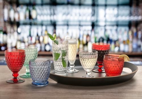 Villeroy & Boch Boston Glass Bowl Set of 4, Red - Image 6