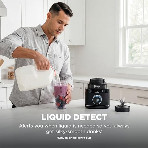 Ninja Kitchen System, BlendSense Tech, 72 oz, 1800PW, Black, TB401 - Image 6