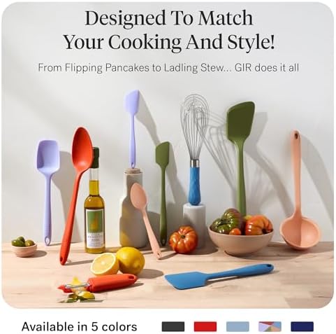 GIR: 10-Piece Silicone Ultimate Kitchen Utensils Set – Slate - Image 7