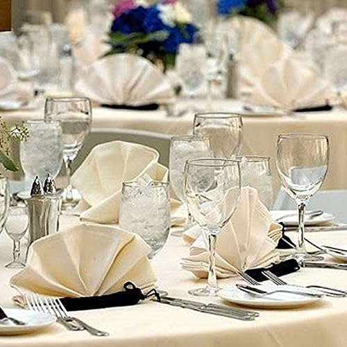 100 pcs 17-Inch Yellow Polyester Luncheon Napkins - for Wedding Party Reception Events Restaurant Kitchen Home - Image 6