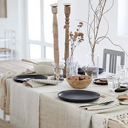 Casafina Ceramic Stoneware 10" x 4", 101 oz Serving Bowl - Pacifica Collection, Vanilla | Microwave & Dishwasher Safe Dinnerware | Food Safe Glazing | Restaurant Quality Serveware - Image 4
