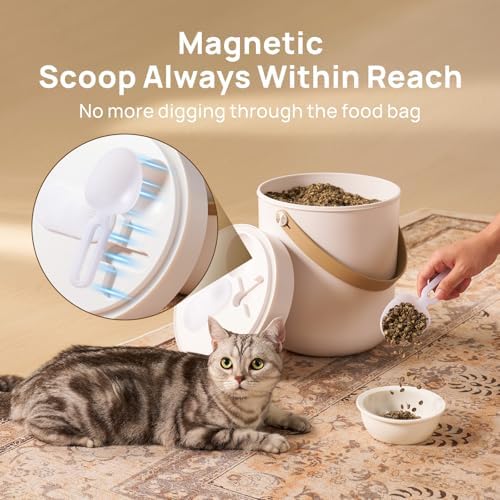 smartoo Vacuum Cat Dog Food Storage Container 10 lb, Dry Pet Food Storage - Image 6