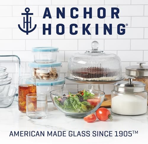 Anchor Hocking Heritage Hill Glass Jar with Lid, 2 Gallon Capacity, with 2 Chalkboard Labels and Chalk - Image 6