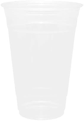 Karat [1,000 ct] 20oz Plastic Cups, Clear Disposable Cold Cup for Iced Coffee, Smoothies, and More, 98mm (C-KC20) - Image 6