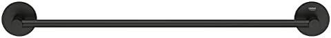 GROHE 406882431 Essentials 18" Towel Bar, Matte Black - Image 3