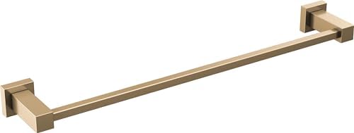 Delta Faucet Velum 18-Inch Single Towel Bar, Gold Bathroom Towel Holder, Wall Mounted Towel Rack, Towel Hanger, Champagne Bronze IAO20818-CZ by Unknown