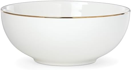 Lenox White Trianna Medium Serving Bowl, 3.20 LB by Lenox