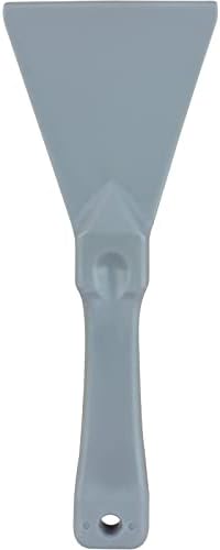 SPARTA Scraper Tool Paint Scraper, Food Safe Scraper with Color Coded System for Commercial Cleaning, Stickers, Labels, Glass, Car, Window, Plastic, 7.82 X 3 Inches, Gray (Pack of 6) by SPARTA