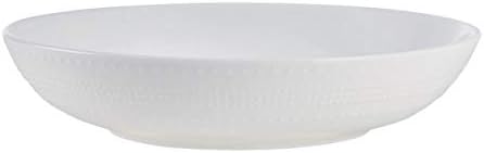 Mikasa Annabelle Bone China Dinnerware Set, 40-Piece Service for 8, White Hobnail Detail, Dinner Plates, Salad Plates, Bowls and Mugs, Dishwasher and Microwave Safe - Image 6