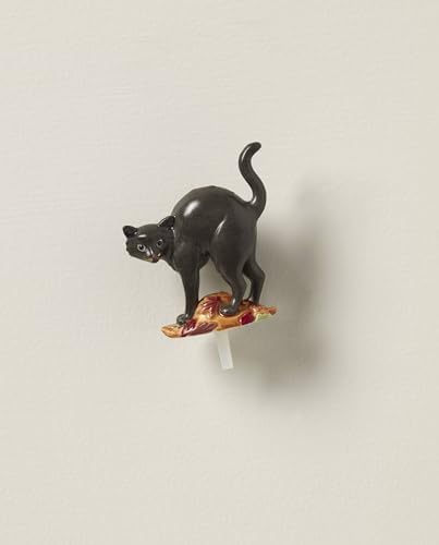 Lenox Profile Poppers Spooky Black Cat Halloween Figurine - Image 2