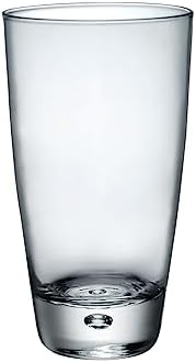 Bormioli Rocco Luna 11.75 oz. Long Drink Drinking Glasses for Cold Drinks, Juices, and Cocktails, Clear, Set of 12 by Bormioli+Rocco