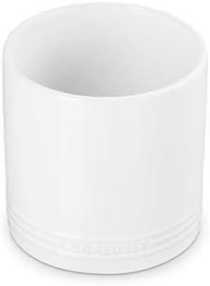 Le Creuset Stoneware Signature Utensil Crock, 2.7 qt., White by Unknown