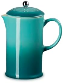 Le Creuset Stoneware French Press, 34 oz., Riviera - Image 3