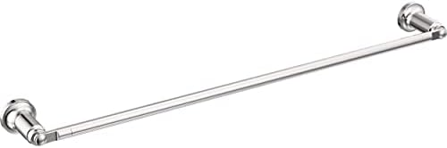 Delta Saylor (1-Pack) 24'' Towel Rack for Bathroom Polished Chrome Towel Bar for Bathroom Wall Towel Holder Rod Wall Mounted 73524 by DeltaFaucet