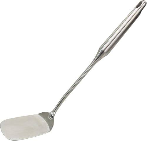 Millvado Solid Turner Metal Spatula, Stainless Steel - 15 In. Utensil Tool by Millvado