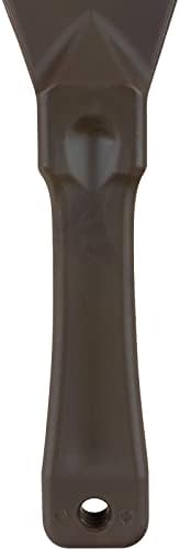 SPARTA Polypropylene Scraper Tool Food Safe Scraper for Removing Caked-On Residue in Commercial Kitchens, Plastic, 7.82 x 3 Inches, Brown, (Pack of 12) by SPARTA