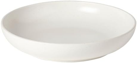 Casafina Ceramic Stoneware 12.5" x 2.5", 103 oz. Serving Bowl - Pacifica Collection, Salt (White) | Microwave & Dishwasher Safe Dinnerware | Food Safe Glazing | Restaurant Quality Serveware by Casafina