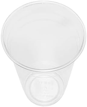 Karat [1,000 ct] 20oz Plastic Cups, Clear Disposable Cold Cup for Iced Coffee, Smoothies, and More, 98mm (C-KC20) - Image 5