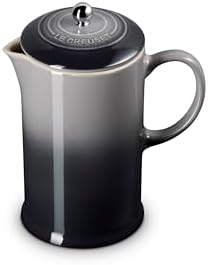 Le Creuset Stoneware French Press, 34 oz., Oyster by Unknown