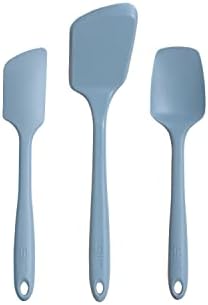 GIR: 3-Piece Silicone Ultimate Kitchen Utensils Set – Slate by GIRGetItRight