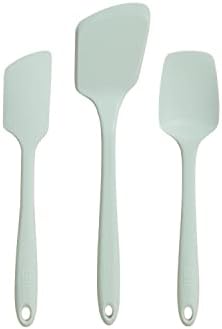 GIR: 3-Piece Silicone Ultimate Kitchen Utensils Set – Mint by GIRGetItRight