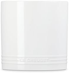 Le Creuset Stoneware Signature Utensil Crock, 2.7 qt., White - Image 3