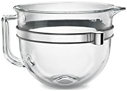 KitchenAid Stand Mixer Glass Bowl, 6 Quart Bowl Lift - Image 2