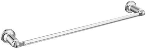 Delta Saylor (1-Pack) 18'' Towel Rack for Bathroom Polished Chrome Towel Bar for Bathroom Wall Towel Holder Rod Wall Mounted 73518 by DeltaFaucet