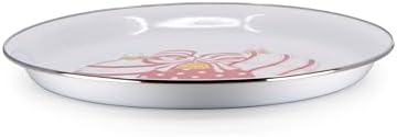 Golden Rabbit Enamelware Medium Tray, 15.5 inch, Ornament - Image 2