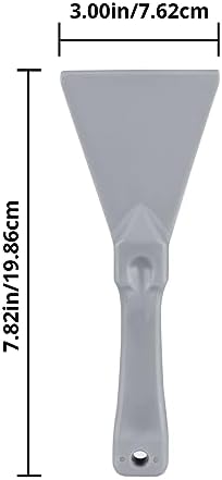 SPARTA Scraper Tool Paint Scraper, Food Safe Scraper with Color Coded System for Commercial Cleaning, Stickers, Labels, Glass, Car, Window, Plastic, 7.82 X 3 Inches, Gray (Pack of 6) - Image 4