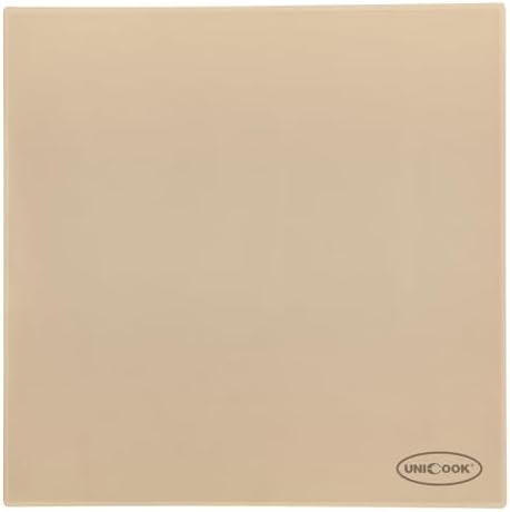 Unicook 18 x 18 Inch Extra Large Pizza Stone for Oven and Grill, 12.2 Lbs by UNICOOK