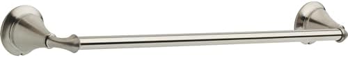 Delta Towel Rack | 18 Inch Brilliance Stainless Steel Towel Bar for Bathroom, Kitchen | Linden Accessories by Unknown