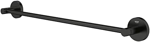 GROHE 406882431 Essentials 18" Towel Bar, Matte Black - Image 4