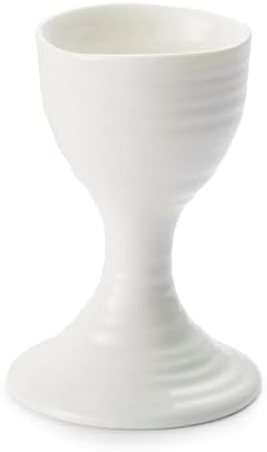 Portmeirion Sophie Conran Egg Cups - Set of 2, Fine Porcelain Breakfast Egg Holders for Soft & Hard Boiled Eggs - 3.5 Inch Serveware, Durable, Dishwasher & Microwave Safe (Pack of 2) - Image 2