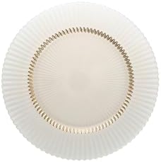Fortessa Archie Glass, 8.5 Inch Salad Plate (Set of 4), Ginger Gold by Unknown